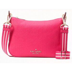 G Kate Spade Rosie Leather Crossbody WKR00630 Festive Pink NWT $349 Retail